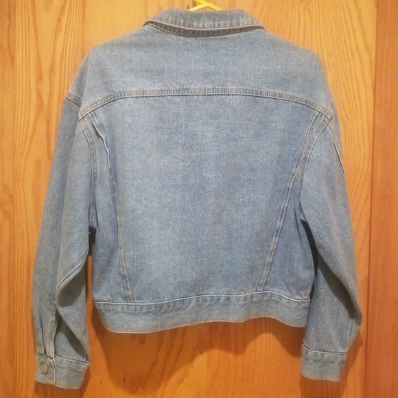 Jean Jacket with Decorative Buttons - Picture 2 of 2